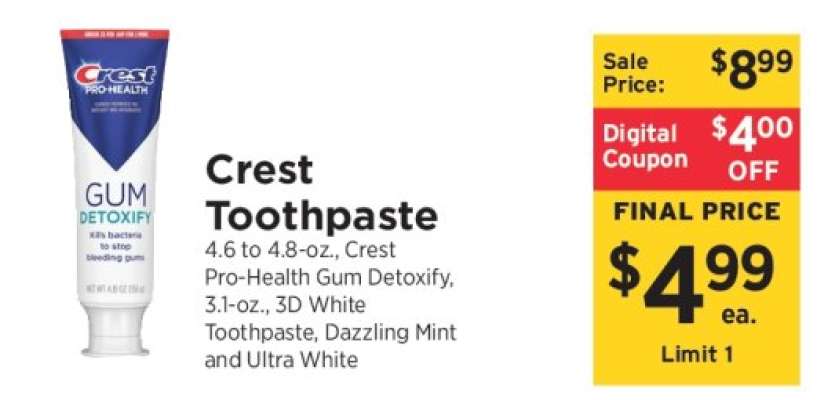 Crest Toothpaste