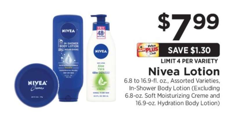 Nivea Lotion
