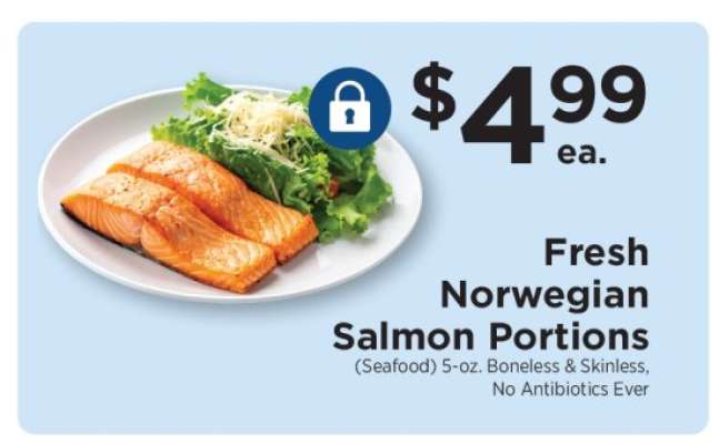 Fresh Norwegian Salmon Portions