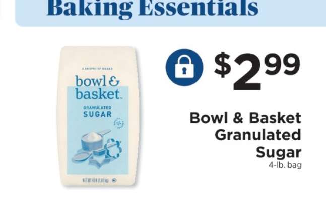 Bowl & Basket Granulated Sugar