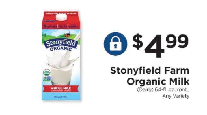 Stonyfield Farm Organic Milk