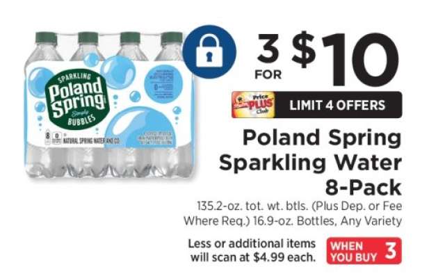 Poland Spring Sparkling Water 8-Pack