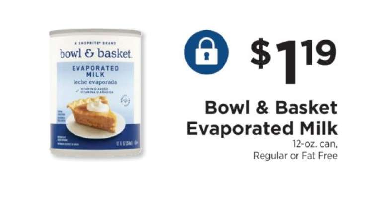 Bowl & Basket Evaporated Milk