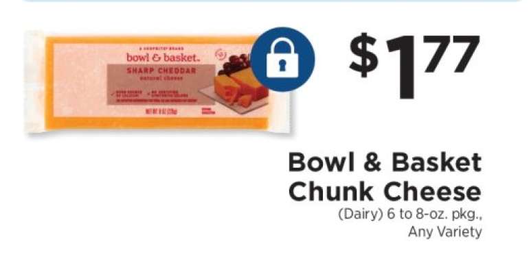 Bowl & Basket Chunk Cheese