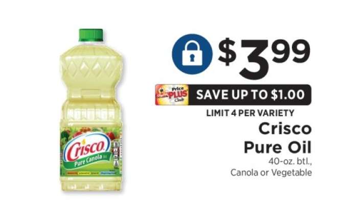 Crisco Pure Oil