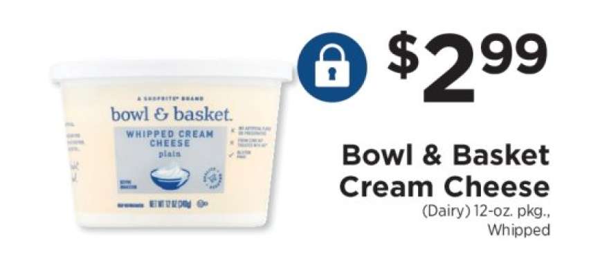 Bowl & Basket Cream Cheese