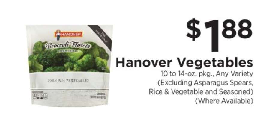 Hanover Vegetables