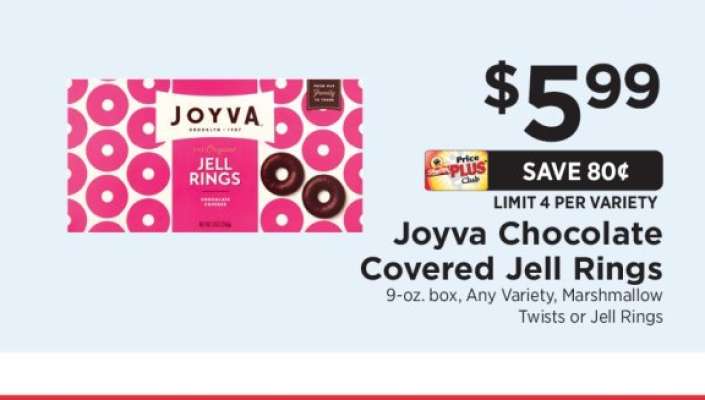 Joyva Chocolate Covered Jell Rings