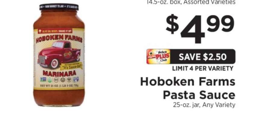 Hoboken Farms Pasta Sauce