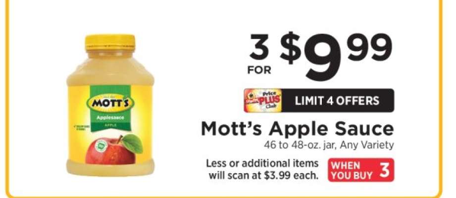 Mott's Apple Sauce