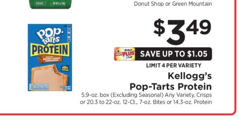 Kellogg’s Pop-Tarts Protein