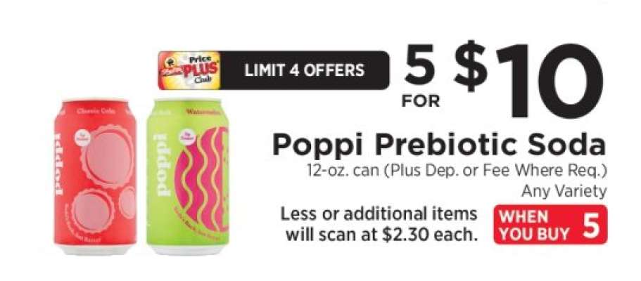 Poppi Prebiotic Soda*