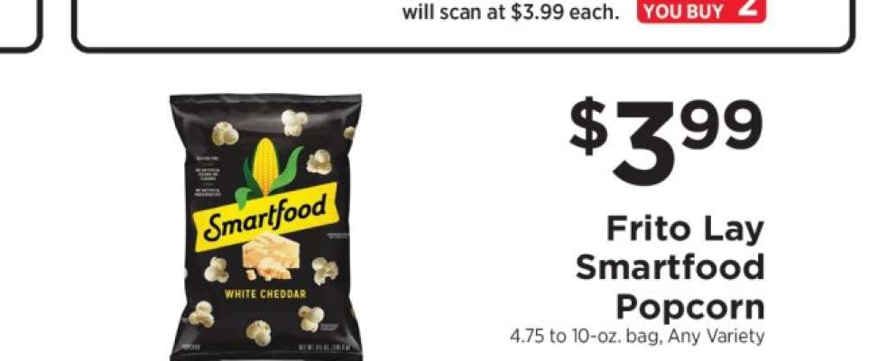 Frito-Lay Smartfood popcorn