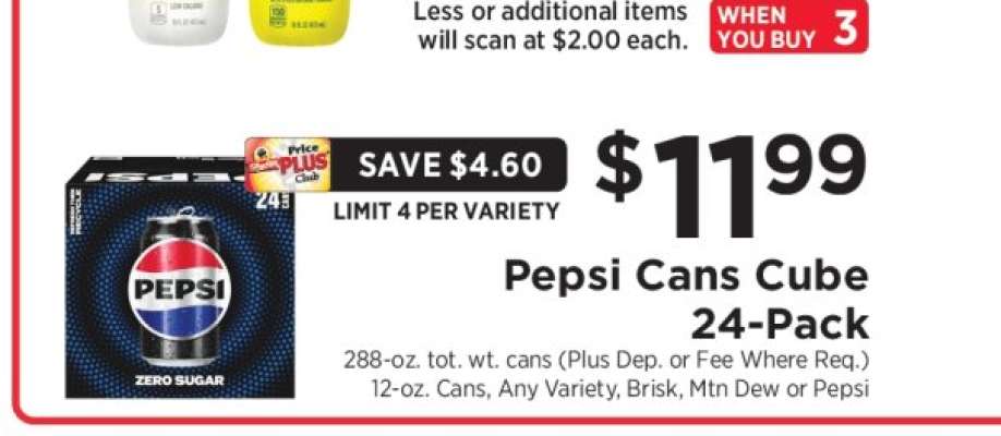 Pepsi Cans Cube 24-Pack