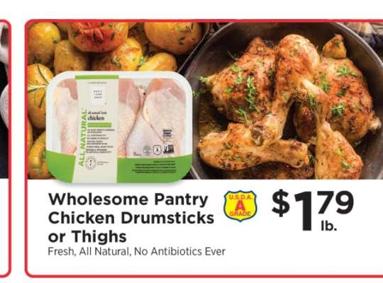 Wholesome Pantry Chicken Drumsticks or Thighs