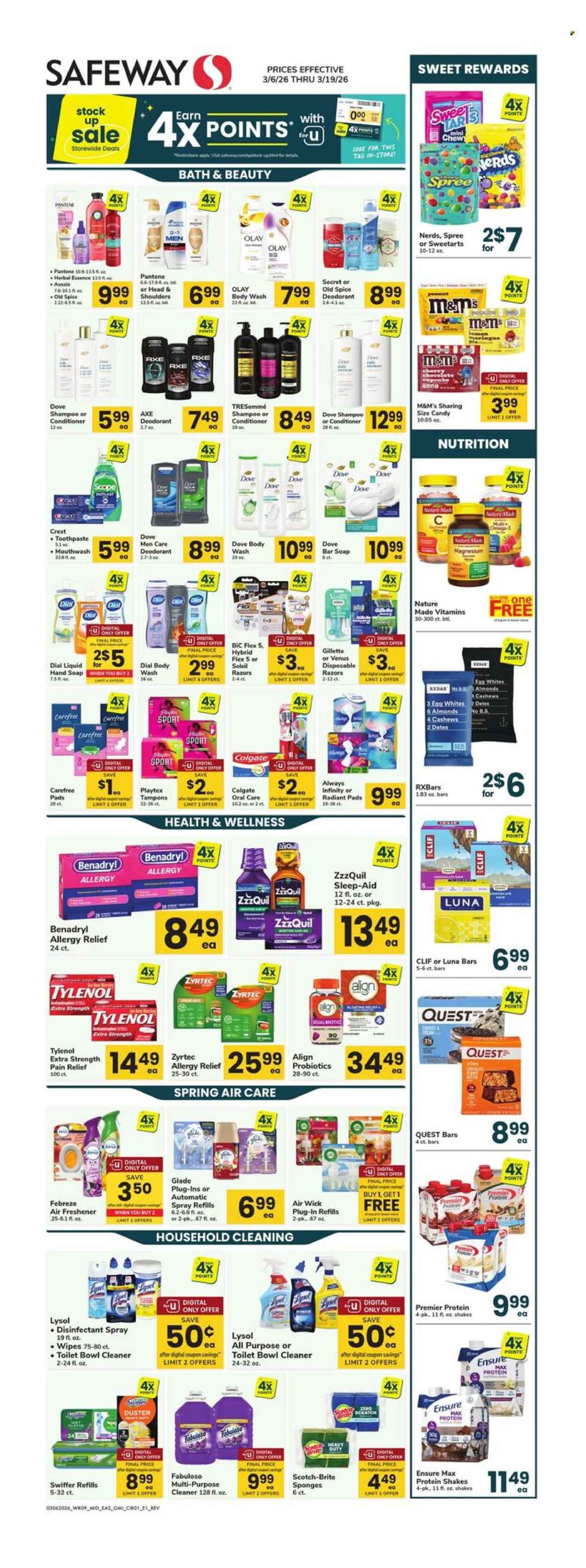 Safeway ad - 03/06/2026 - 03/19/2026. Page 1