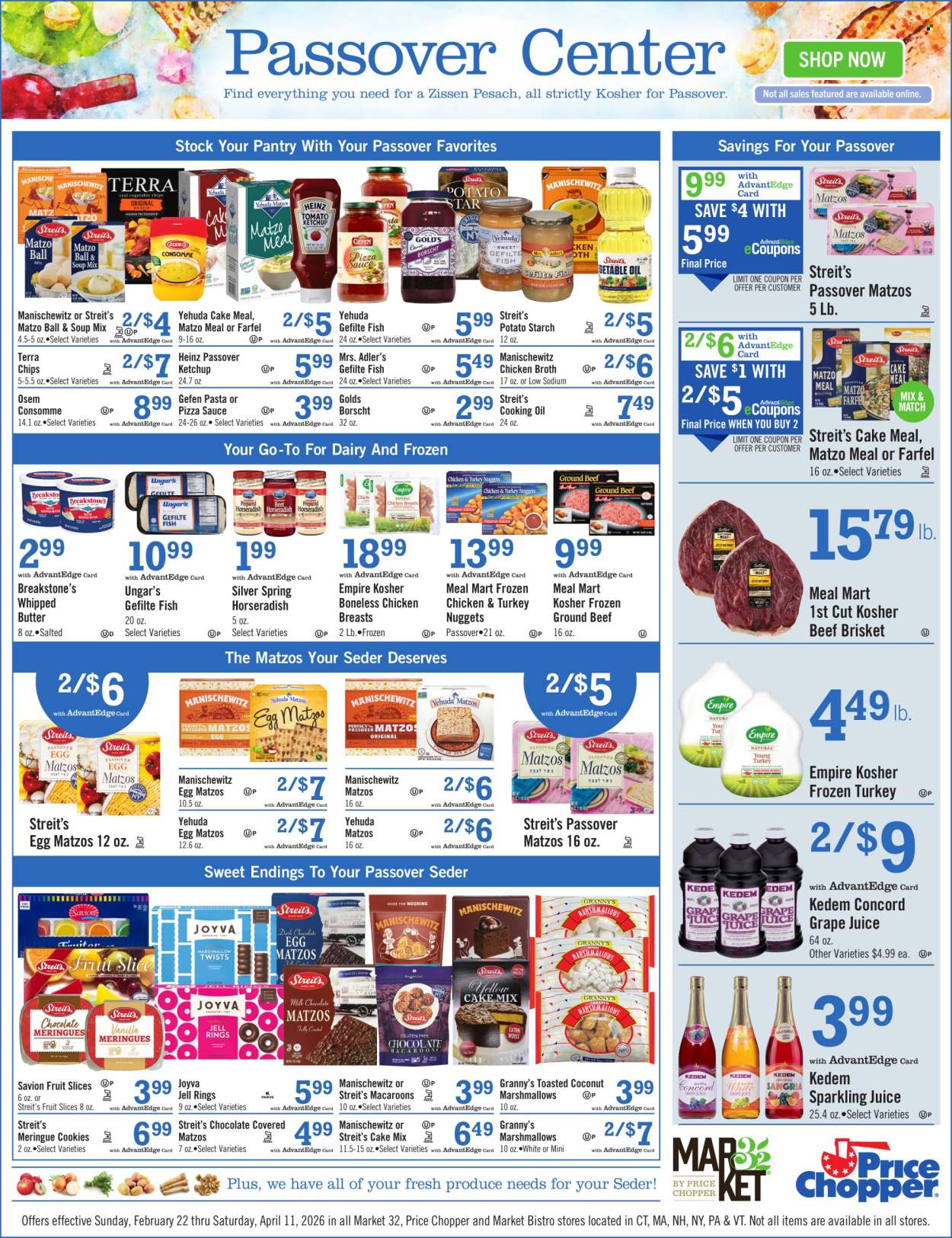 Price Chopper ad - 02/22/2026 - 04/11/2026. Page 1