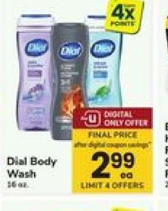 Dial Body Wash