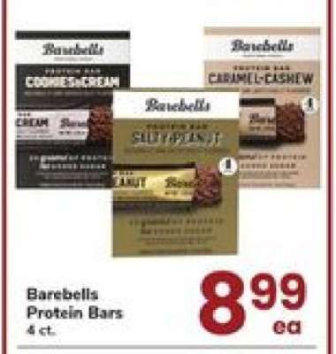 Barebells protein bars