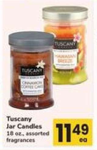 Tuscany Jar Candles