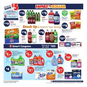 Family Dollar Flyer - 03/08/2026 - 03/14/2026.