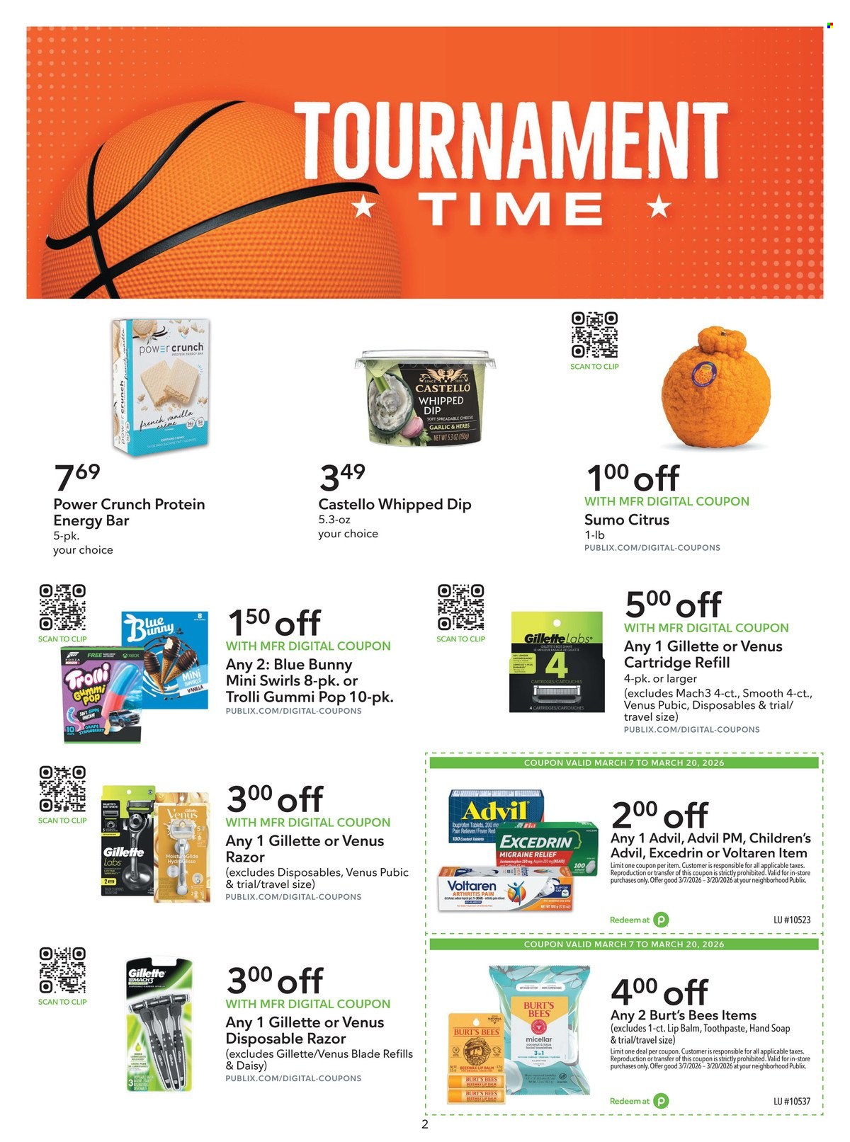 Publix ad - 03/07/2026 - 03/20/2026. Page 2
