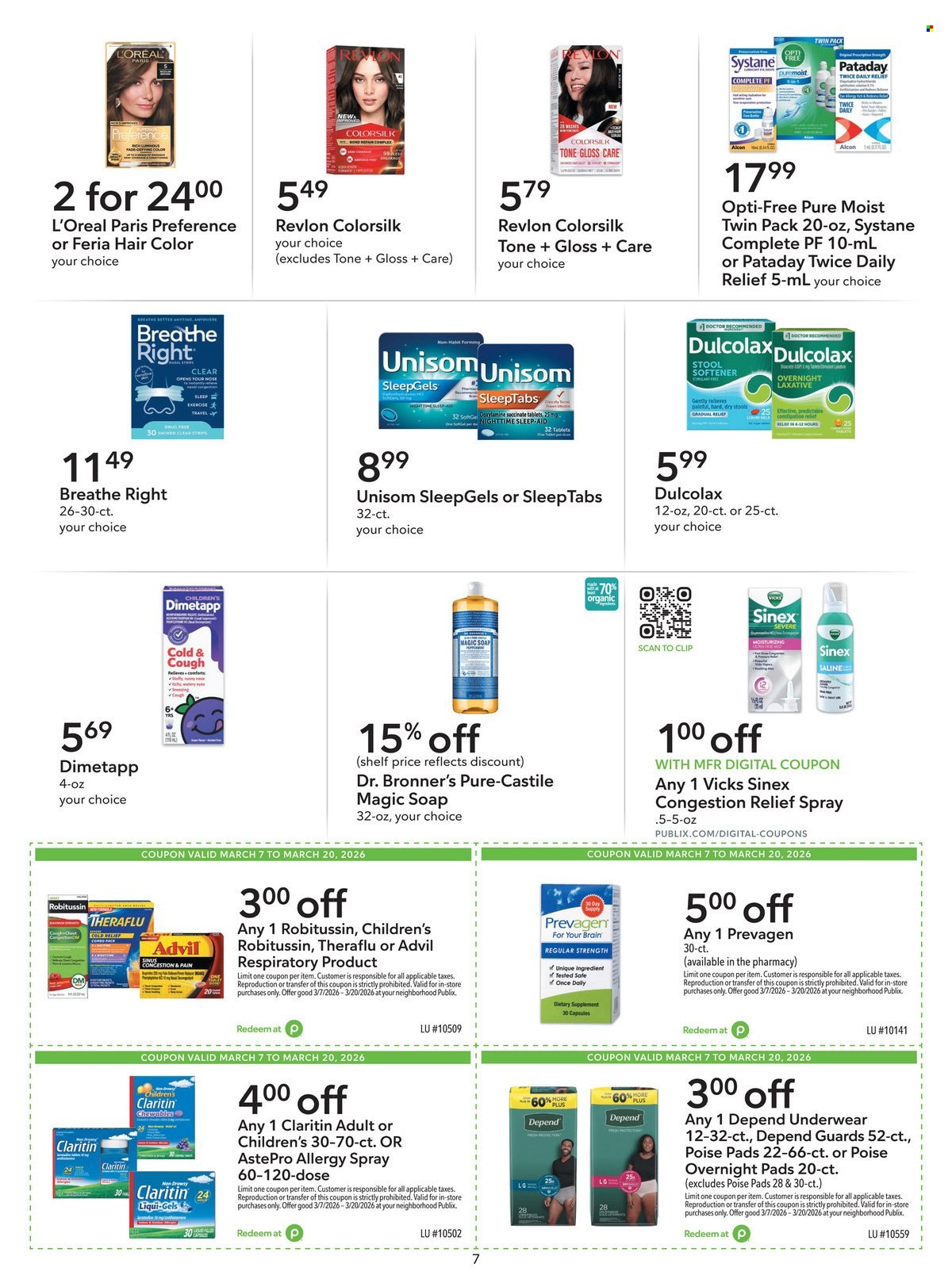 Publix ad - 03/07/2026 - 03/20/2026. Page 7