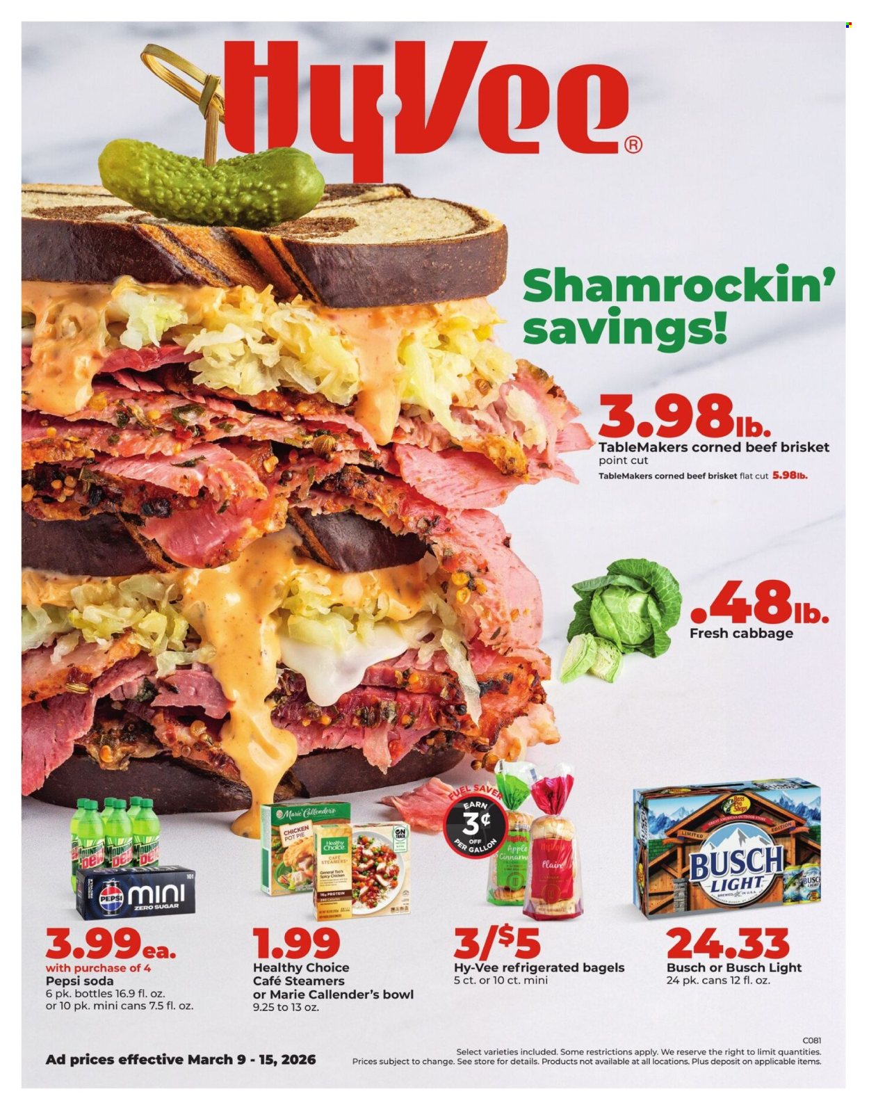 Hy-Vee ad - 03/09/2026 - 03/15/2026. Page 1
