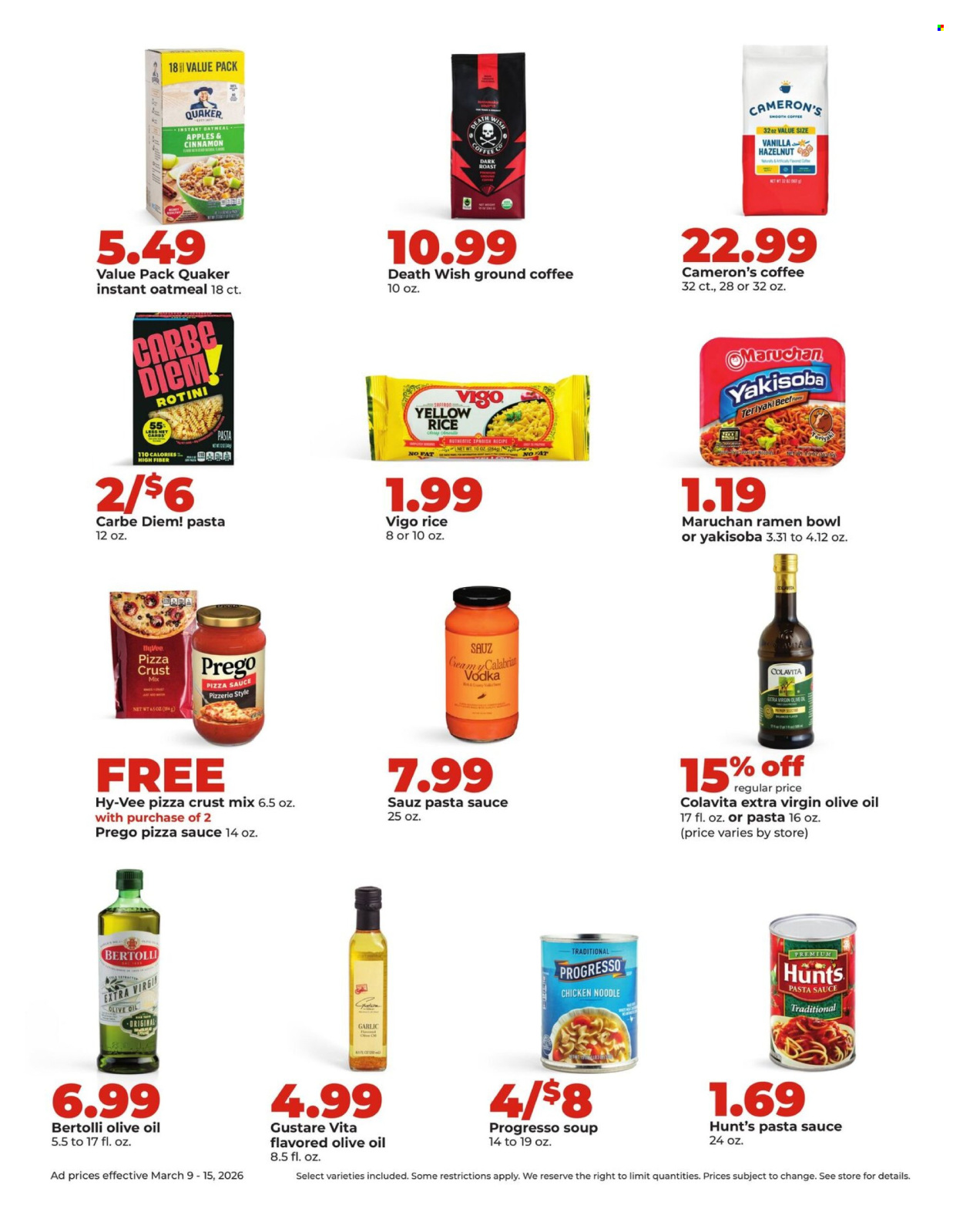 Hy-Vee ad - 03/09/2026 - 03/15/2026. Page 22
