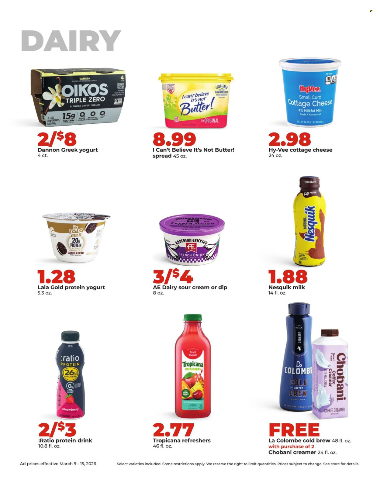 Hy-Vee ad - 03/09/2026 - 03/15/2026. Page 28