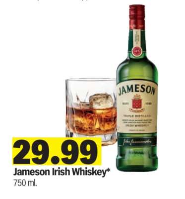 Jameson Irish Whiskey