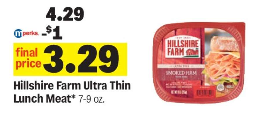 Hillshire Farm Ultra Thin Lunch Meat