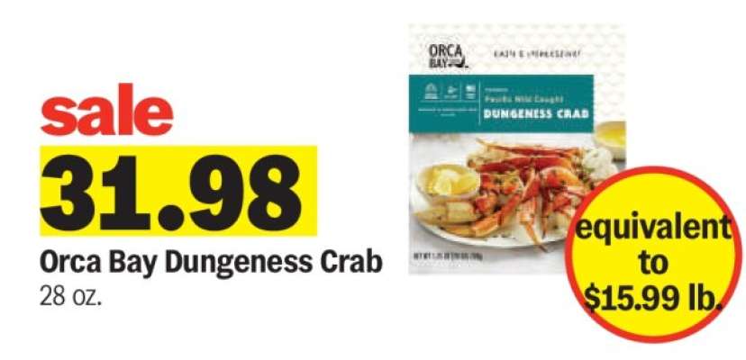 Orca Bay Dungeness Crab