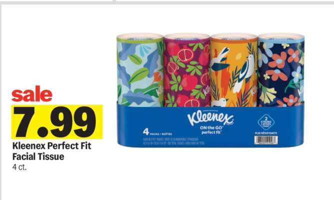 Kleenex Perfect Fit Facial Tissue