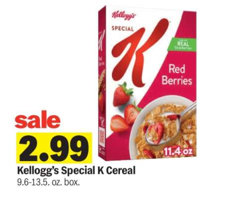 Kellogg's Special K Cereal