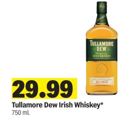 Tullamore Dew Irish Whiskey