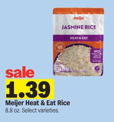 Meijer Heat & Eat Rice