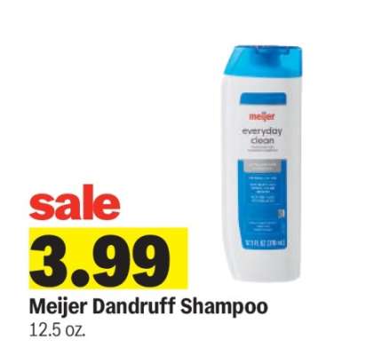 Meijer Dandruff Shampoo