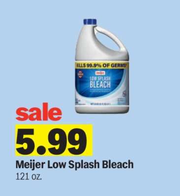 Meijer Low Splash Bleach