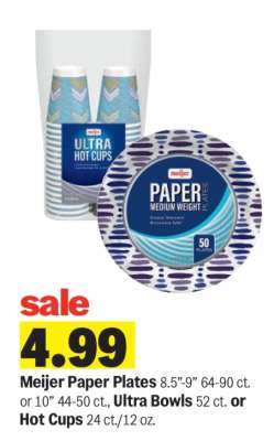 Meijer Paper Plates