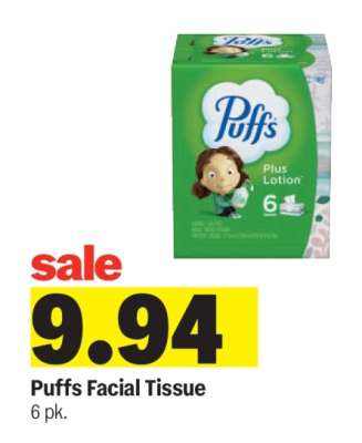 Puffs Facial Tissue*