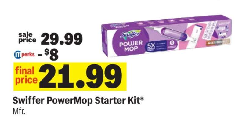Swiffer Powermop Starter Kit*