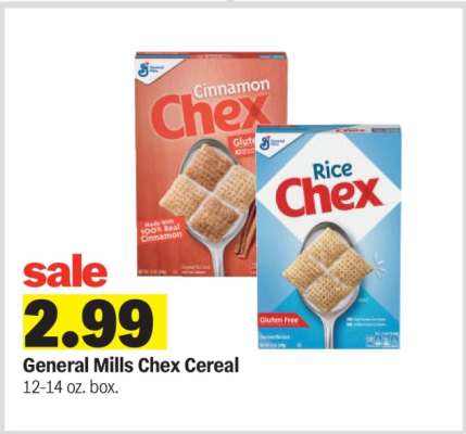 General Mills Chex Cereal