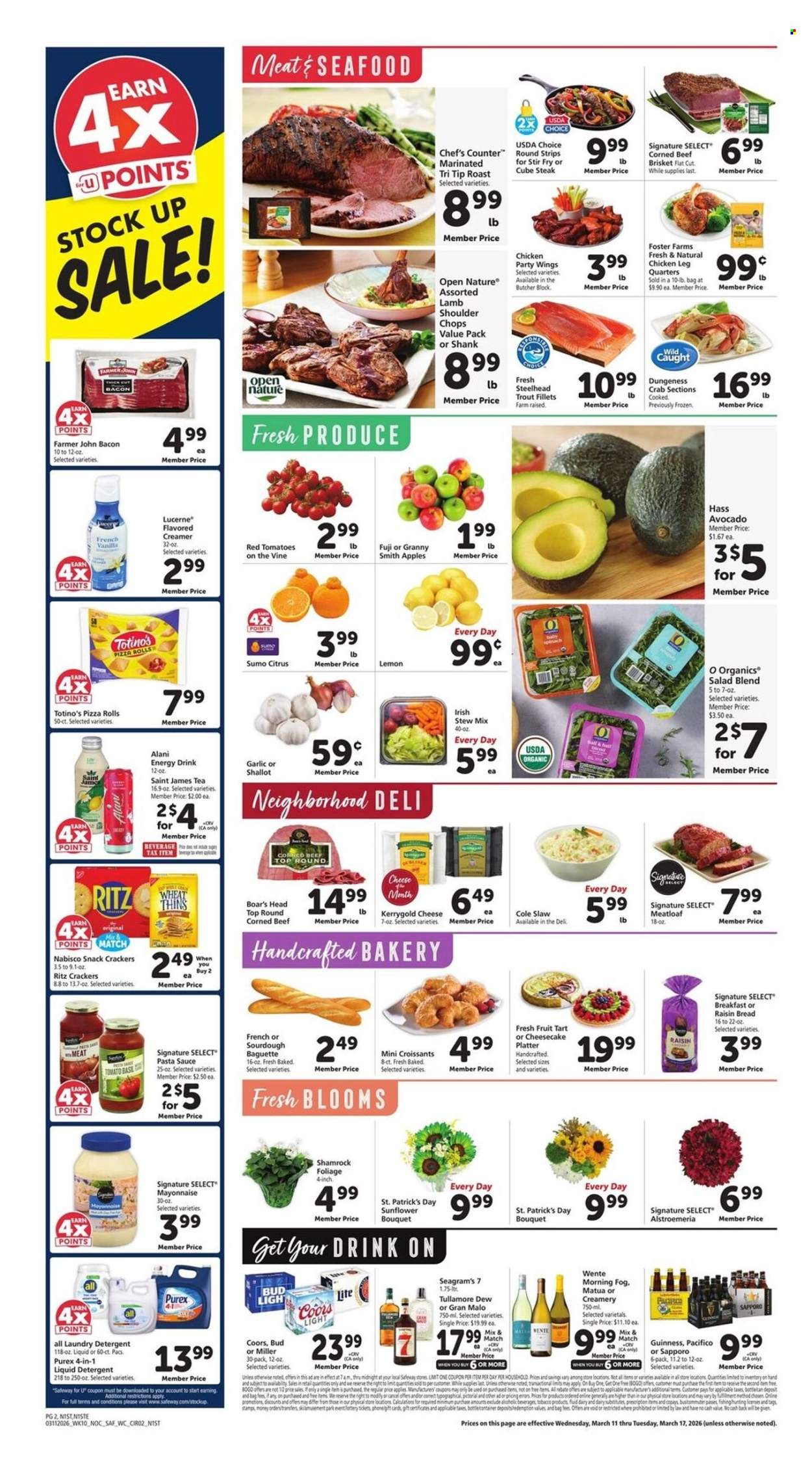 Safeway ad - 03/11/2026 - 03/17/2026. Page 2