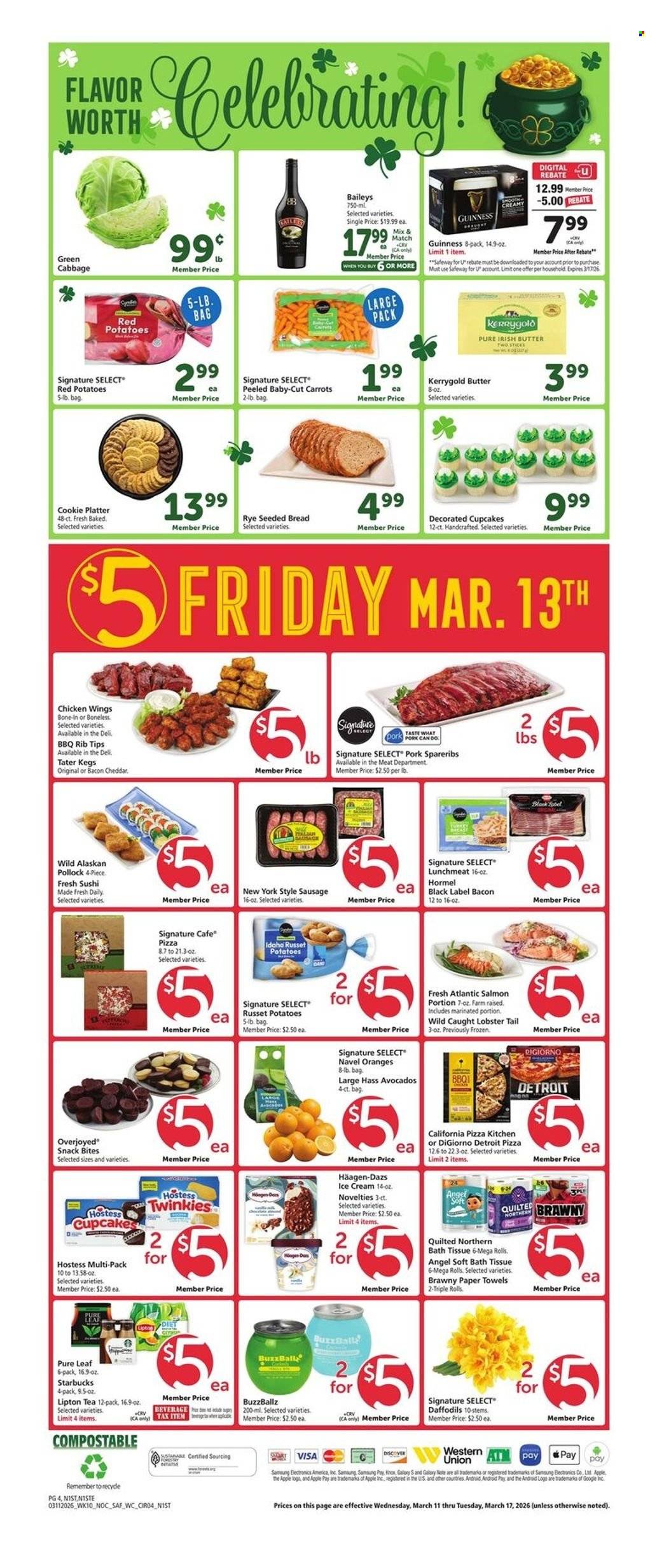 Safeway ad - 03/11/2026 - 03/17/2026. Page 4