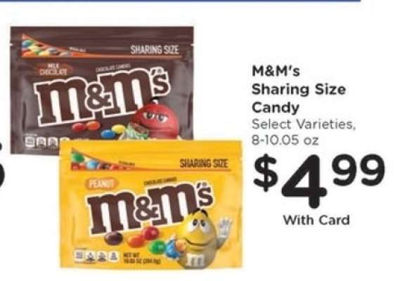 M&M's Sharing Size Candy