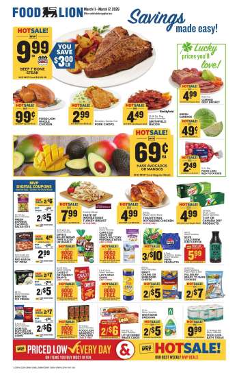 Food Lion Flyer - 03/11/2026 - 03/17/2026.