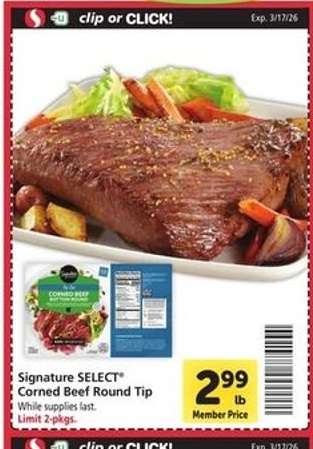 Signature SELECT Corned Beef Round Tip