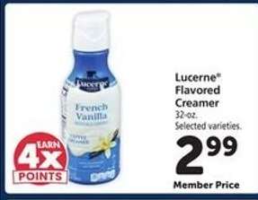 Lucerne Flavored Creamer