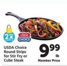 USDA Choice Round Strips